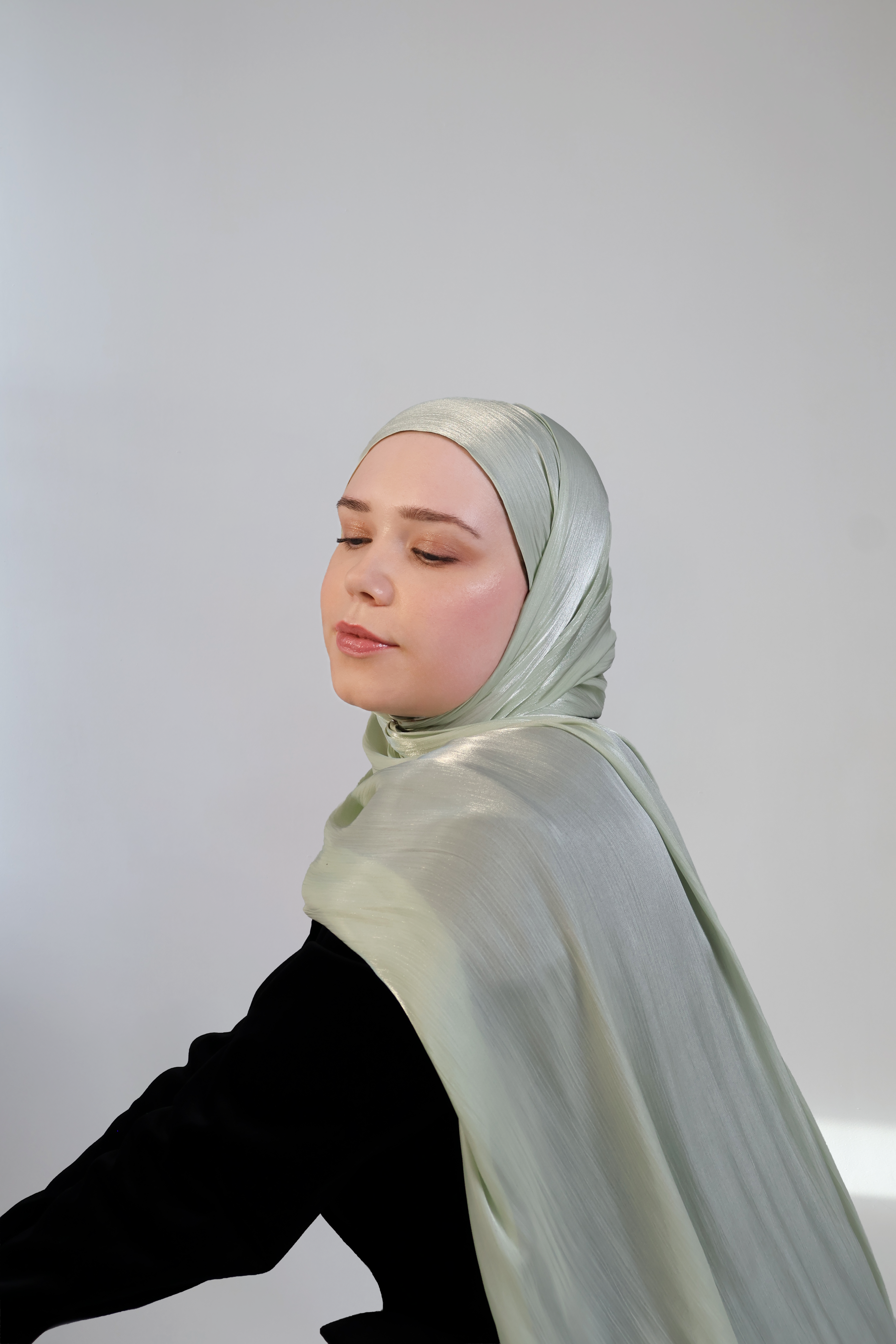 SAGE - Organza Hijab