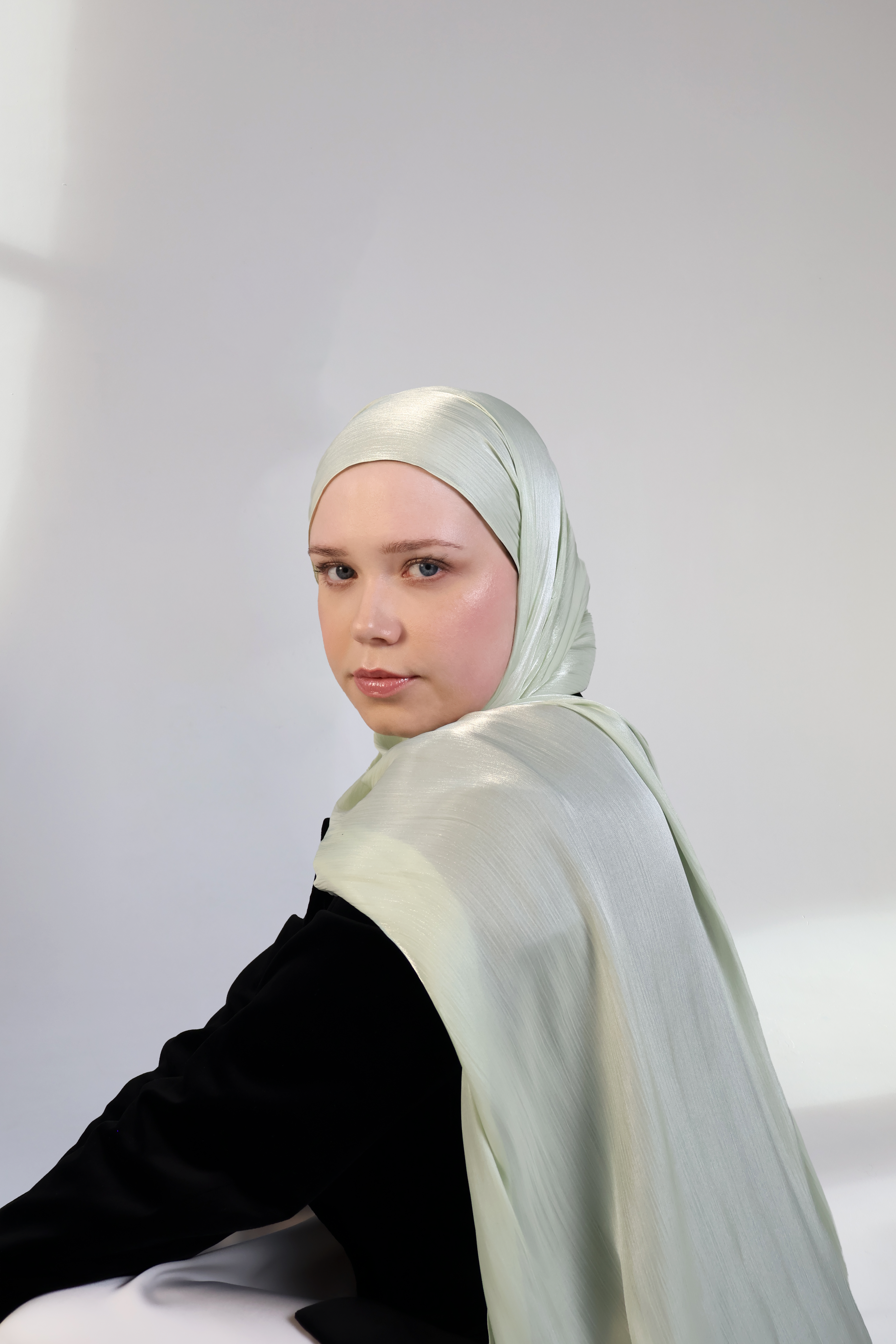 SAGE - Organza Hijab